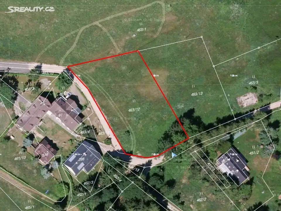 Prodej  komerčního pozemku 2 564 m², Bedřichov, okres Jablonec nad Nisou