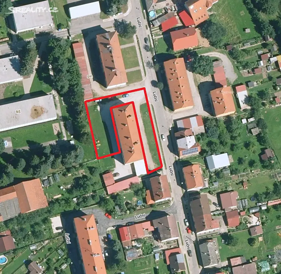 Prodej  komerčního pozemku 96 m², Třešť, okres Jihlava