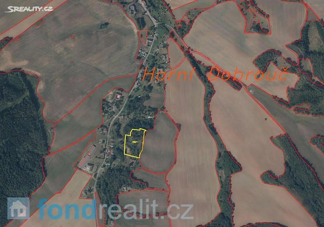 Prodej  pozemku 12 632 m², Dolní Dobrouč, okres Ústí nad Orlicí