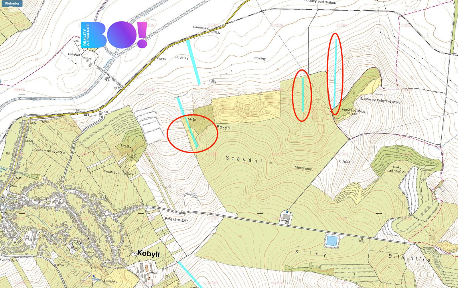 Prodej  pole 14 765 m², Kobylí, okres Břeclav