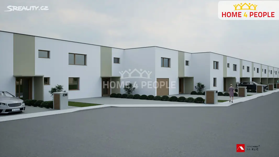 Prodej  projektu na klíč 120 m², pozemek 643 m², Losy, Uherský Brod - Těšov