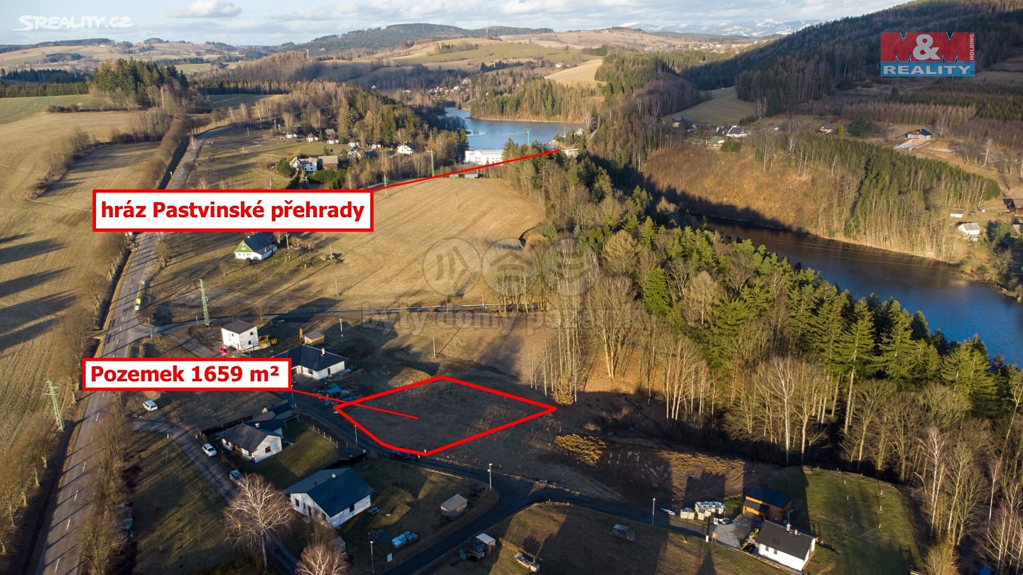Prodej  stavebního pozemku 1 659 m², Nekoř, okres Ústí nad Orlicí