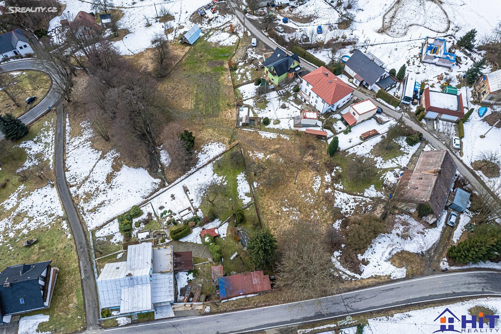 Prodej  stavebního pozemku 1 956 m², Skuhrov, okres Jablonec nad Nisou