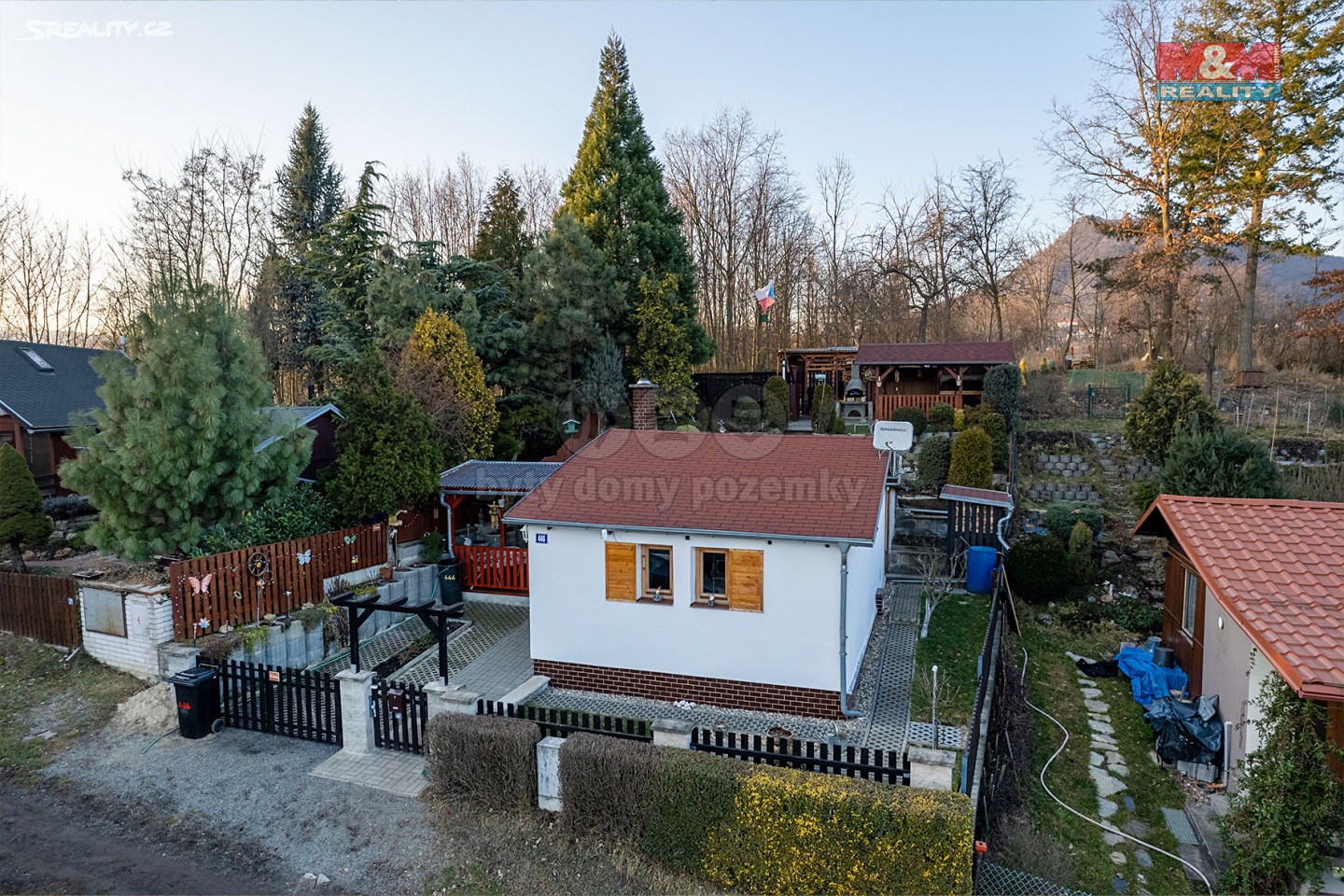 Prodej  chaty 48 m², pozemek 219 m², Třebušín, okres Litoměřice