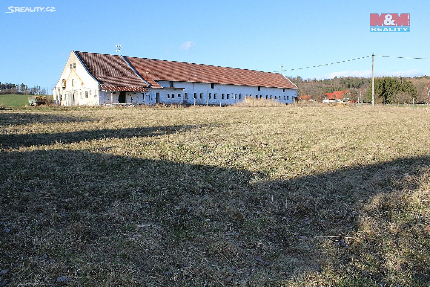 Prodej  stavebního pozemku 1 439 m², Střevač - Nadslav, okres Jičín