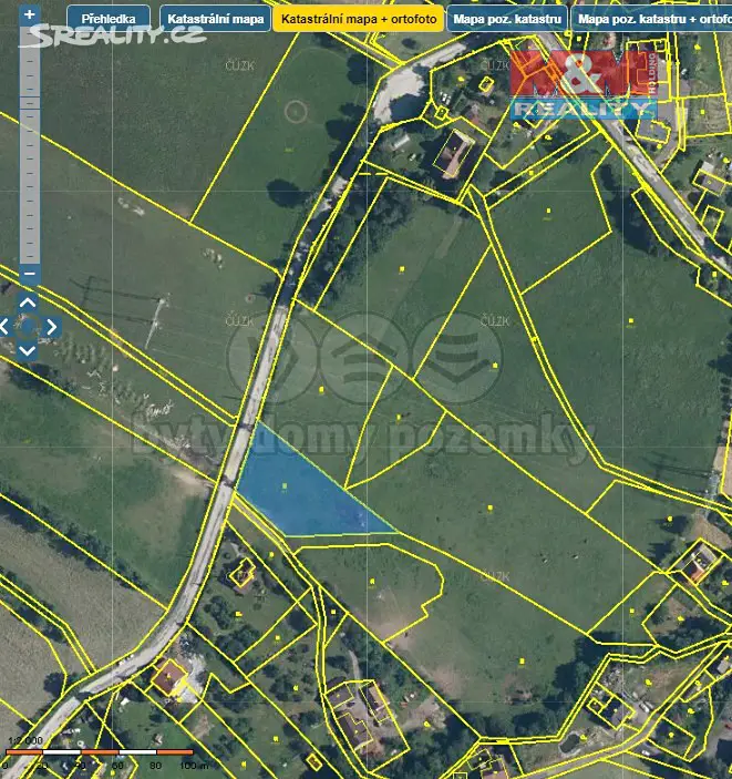 Prodej  stavebního pozemku 2 556 m², Třinec - Guty, okres Frýdek-Místek