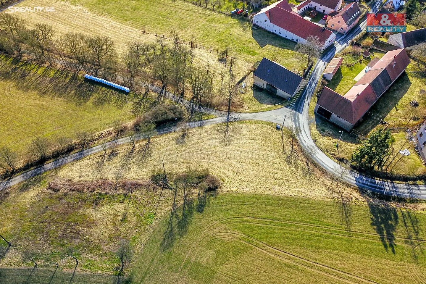 Prodej  stavebního pozemku 1 841 m², Velká Buková, okres Rakovník