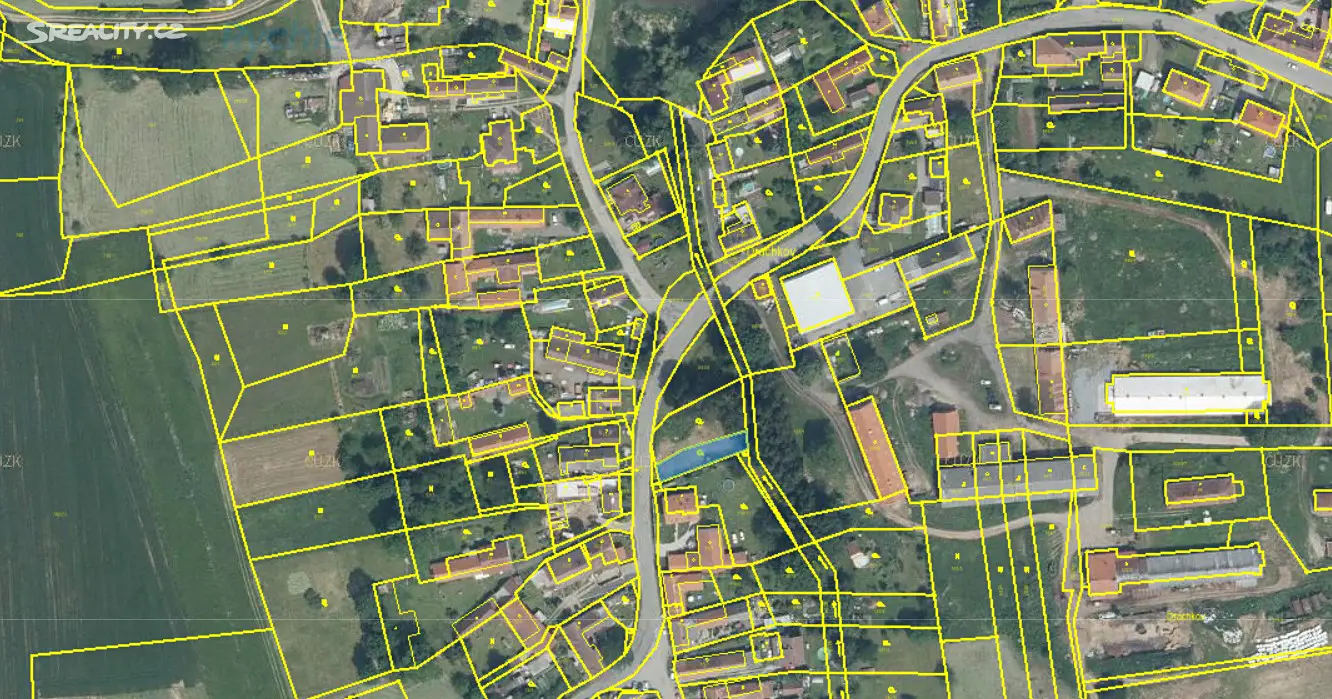 Prodej  stavebního pozemku 1 140 m², Bystřice - Drachkov, okres Benešov