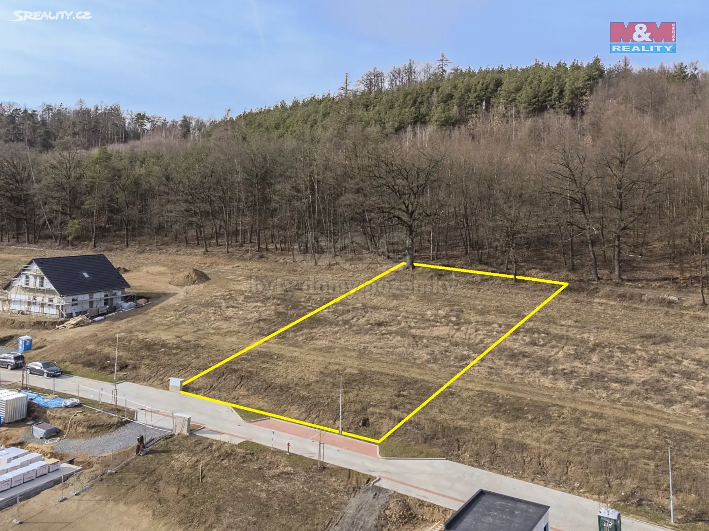 Prodej  stavebního pozemku 1 391 m², Čerčany - Vysoká Lhota, okres Benešov
