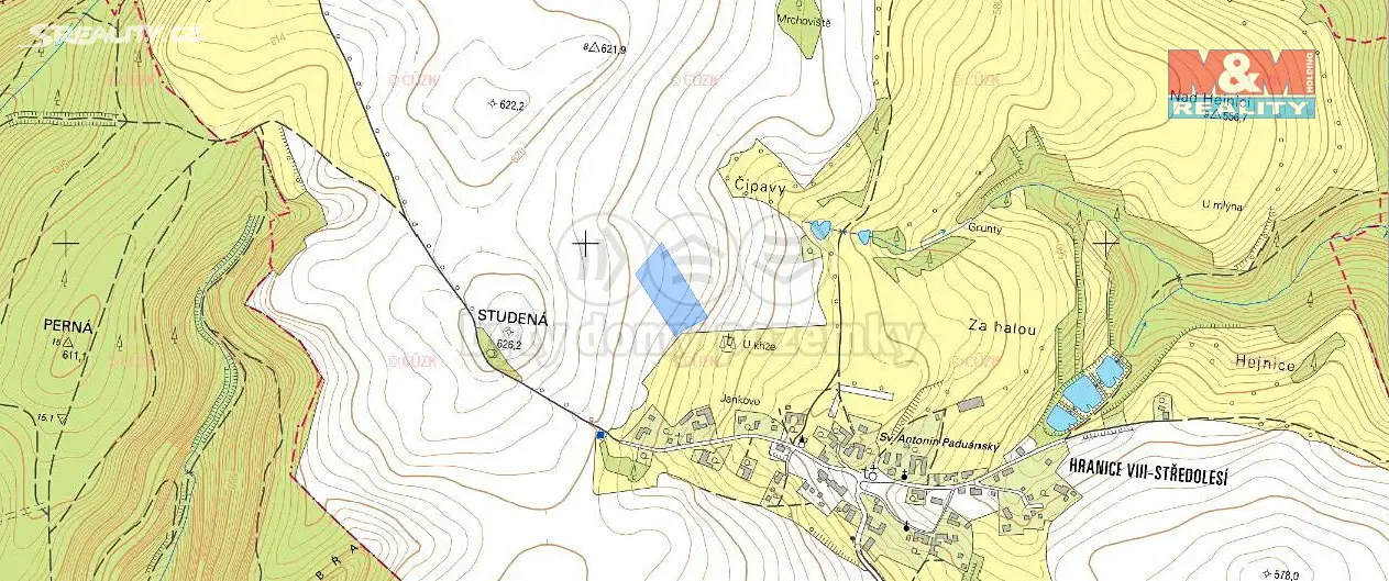 Prodej  pole 11 579 m², Hranice - Hranice VIII-Středolesí, okres Přerov