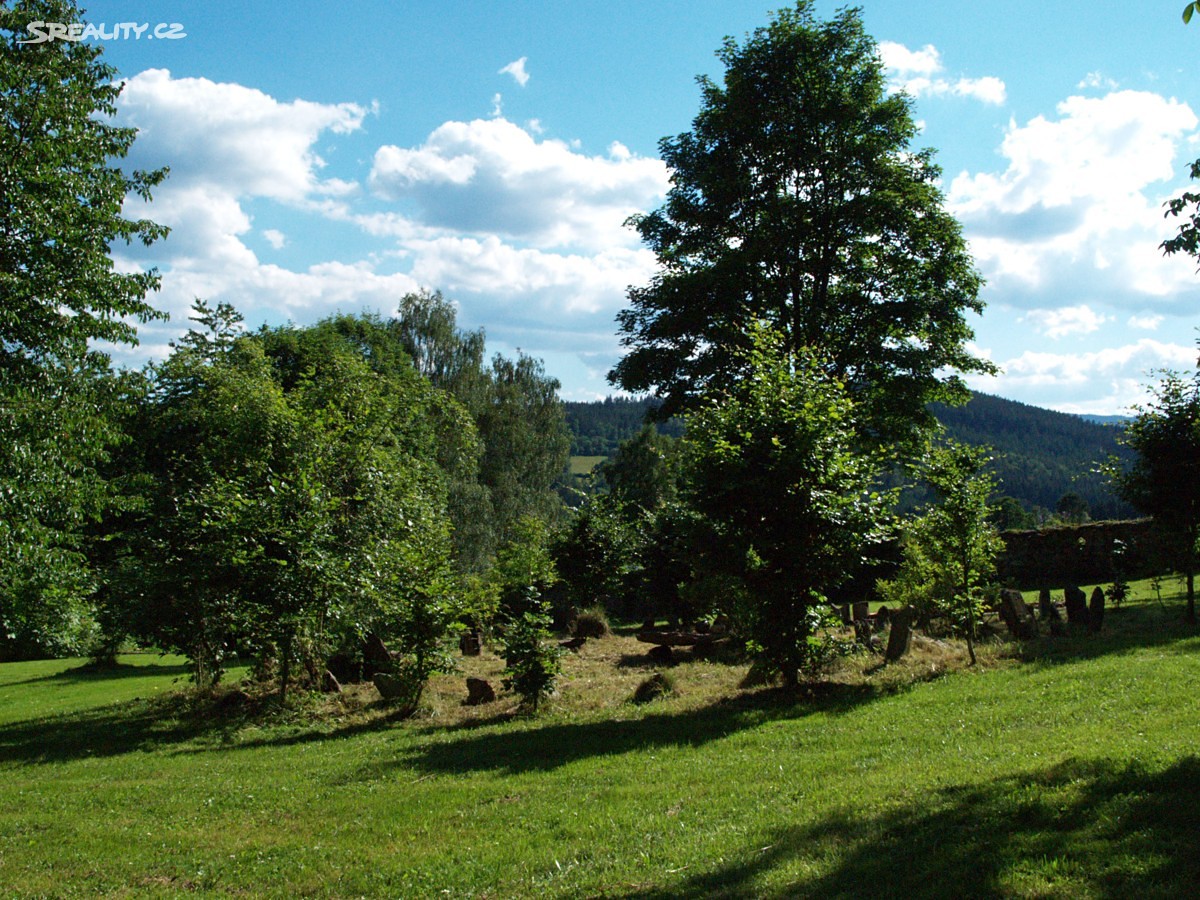 Prodej  chalupy 180 m², pozemek 2 500 m², Kašperské Hory - Dolní Dvorce, okres Klatovy