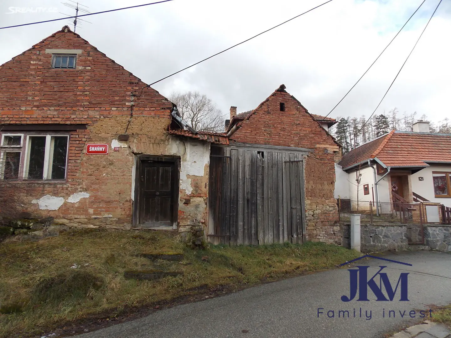 Prodej  rodinného domu 50 m², pozemek 339 m², Šraňky, Velké Opatovice