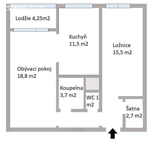 Prodej bytu 2+1 65 m², Famfulíkova, Praha 8 - Kobylisy