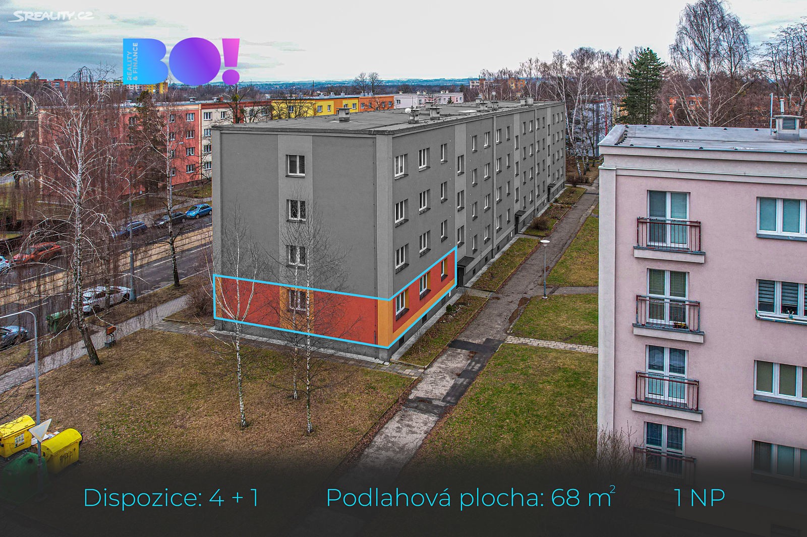 Prodej bytu 4+1 68 m², Svornosti, Ostrava - Zábřeh