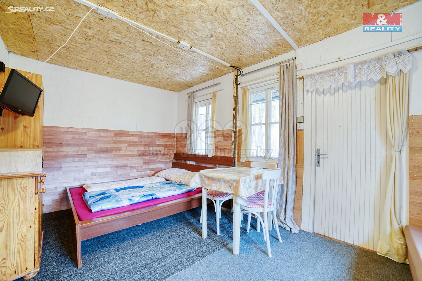 Prodej  chaty 28 m², pozemek 485 m², Druztová, okres Plzeň-sever