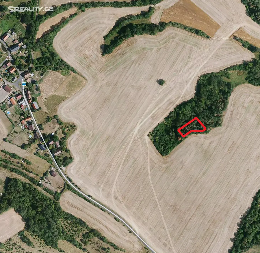 Prodej  lesa 1 940 m², Štětí - Chcebuz, okres Litoměřice