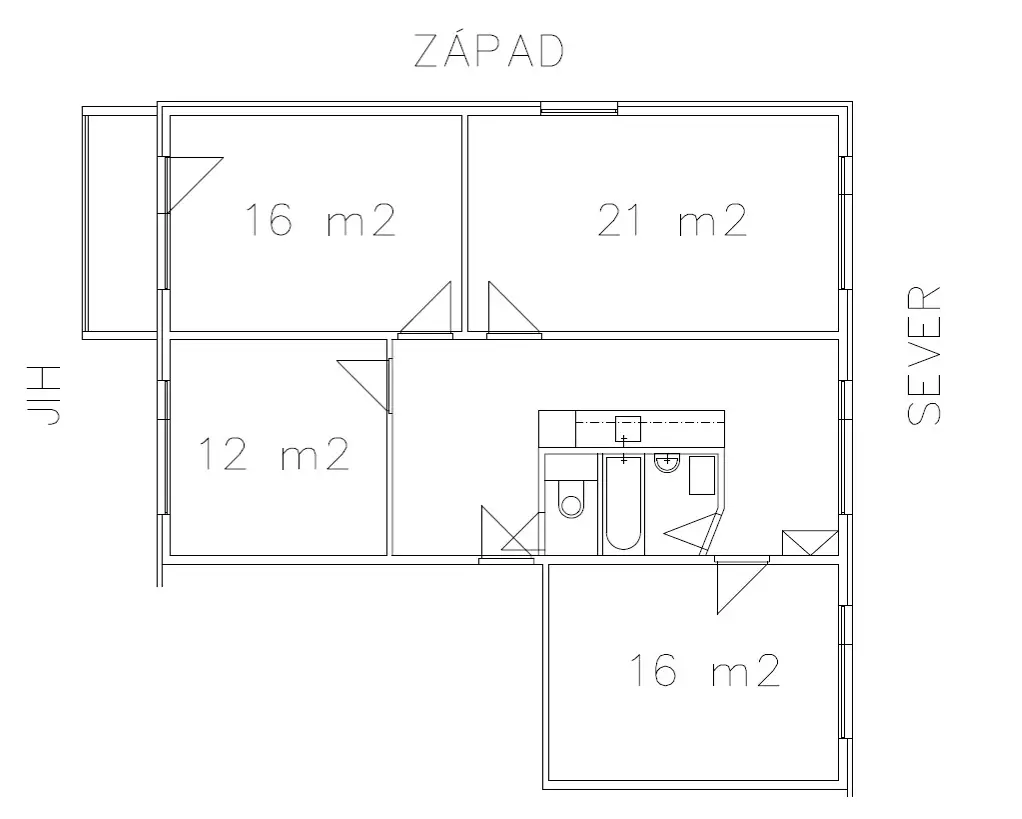 Prodej bytu 4+1 88 m², Uničovská, Šternberk