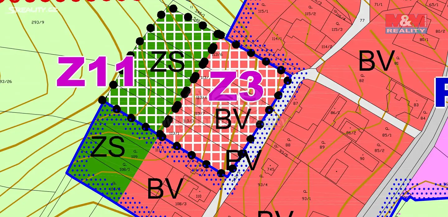 Prodej  stavebního pozemku 1 338 m², Staré Místo, okres Jičín