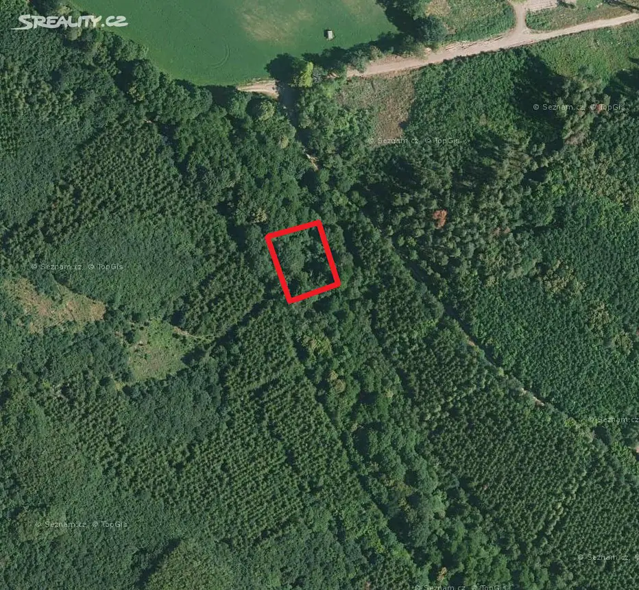 Prodej  lesa 428 m², Tetčice, okres Brno-venkov