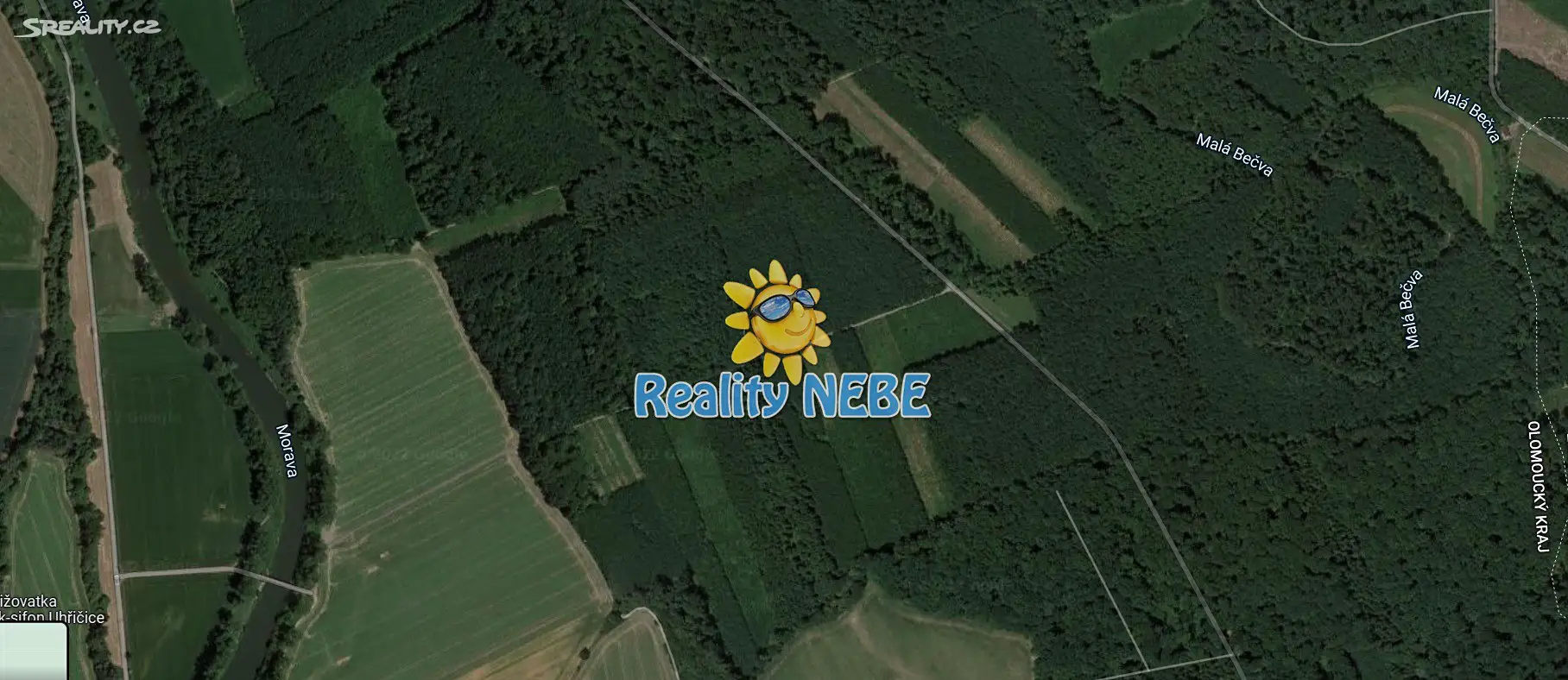 Prodej  lesa 1 060 791 m², Uhřičice, okres Přerov