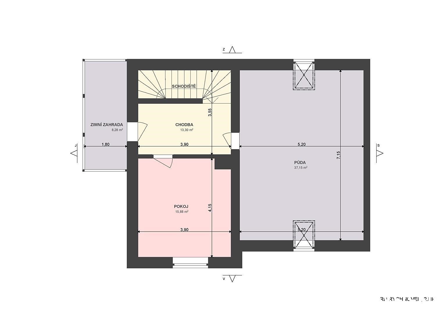 Prodej  rodinného domu 116 m², pozemek 1 426 m², Rychnovek, okres Náchod