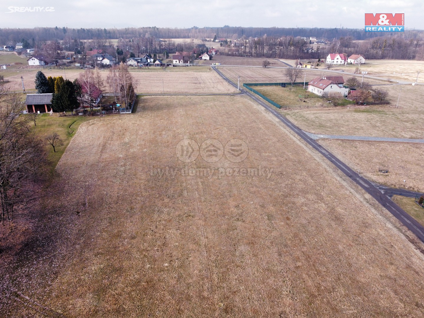 Prodej  stavebního pozemku 1 498 m², Horní Domaslavice, okres Frýdek-Místek