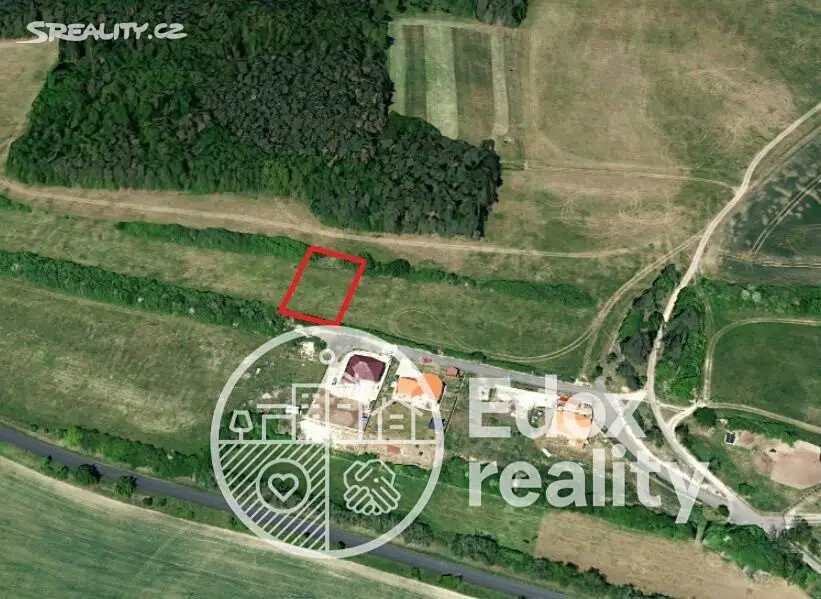 Prodej  stavebního pozemku 960 m², Přestavlky, okres Litoměřice