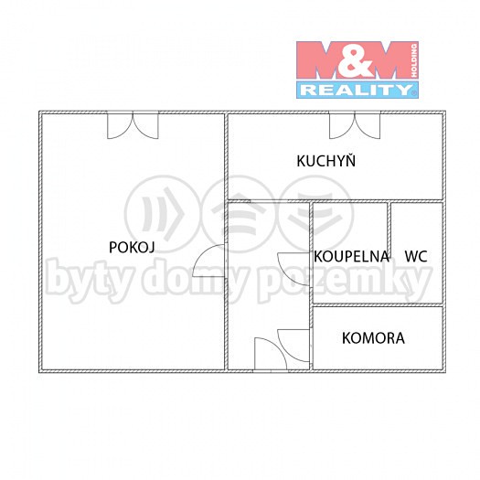 Pronájem bytu 1+1 38 m², Sídlištní, Dlouhoňovice