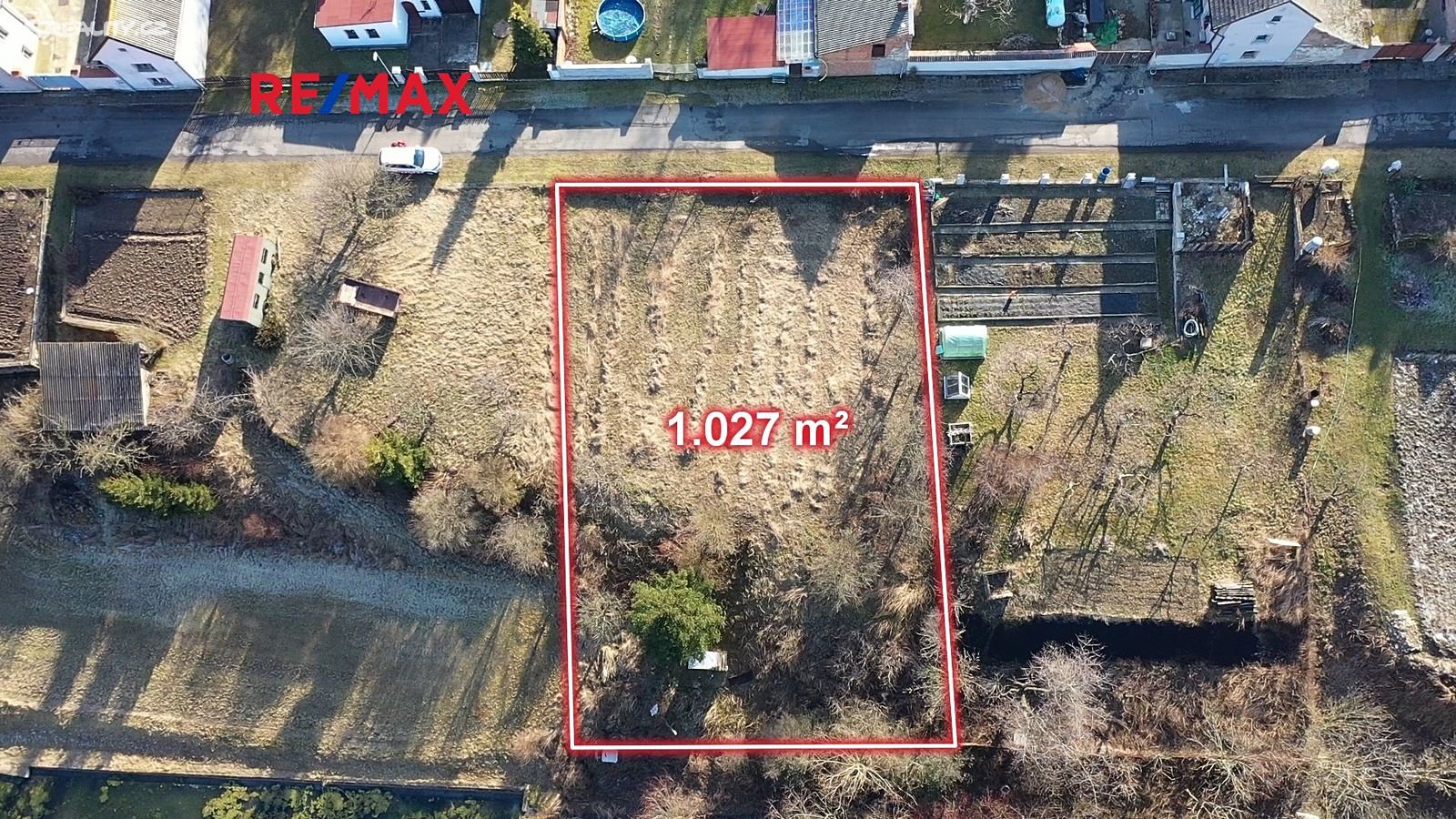 Prodej  stavebního pozemku 1 027 m², Mšené-lázně, okres Litoměřice