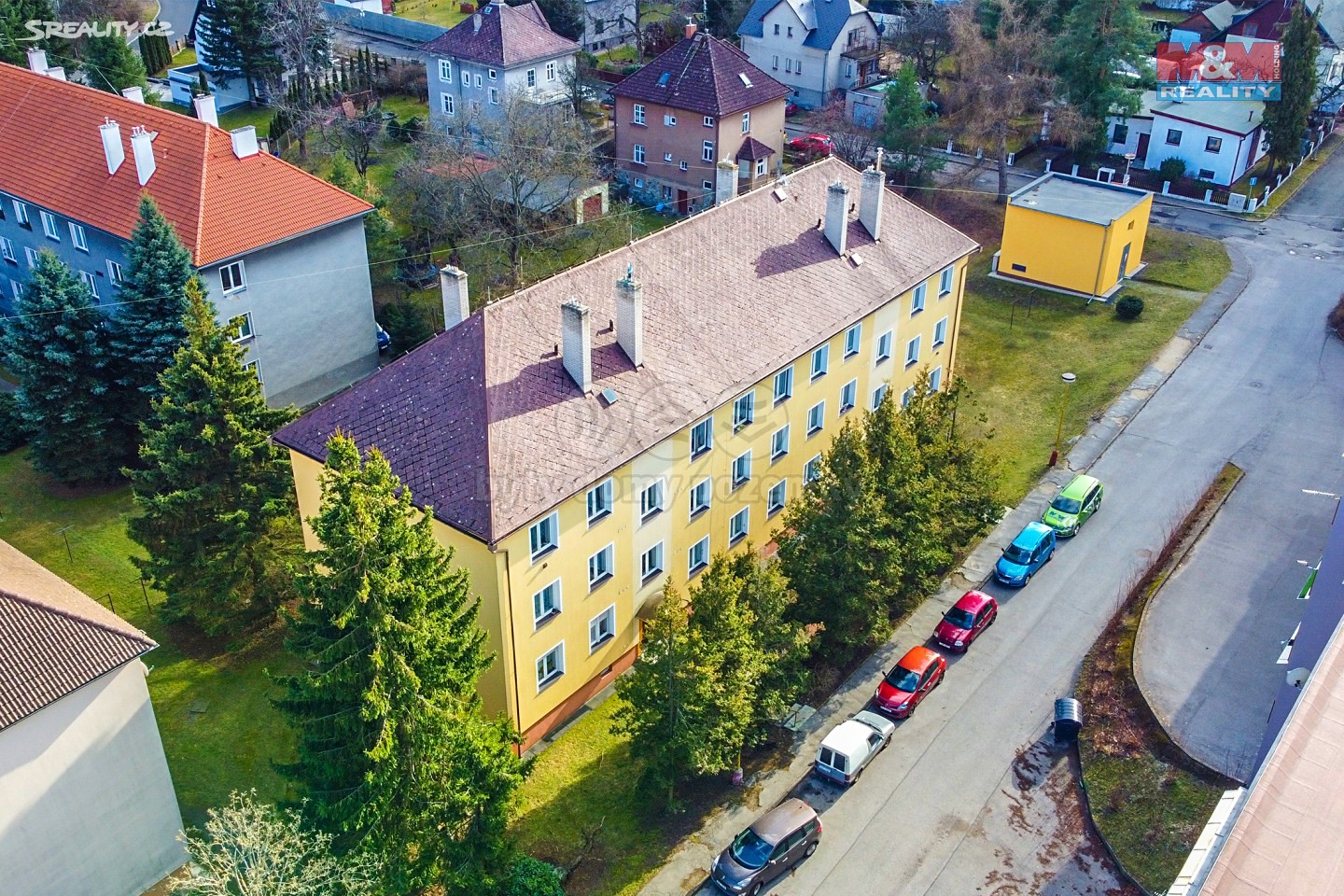 Prodej bytu 2+1 58 m², Riegrova, Nový Bor