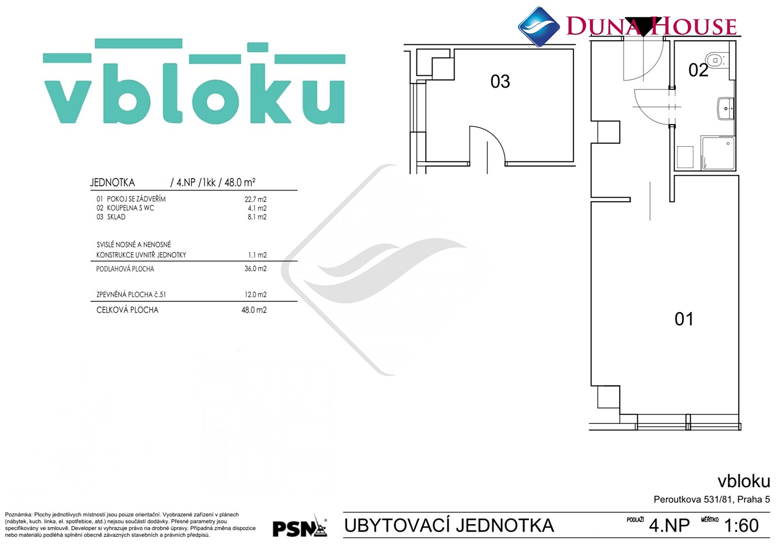 Prodej bytu 2+kk 36 m², Peroutkova, Praha 5 - Jinonice
