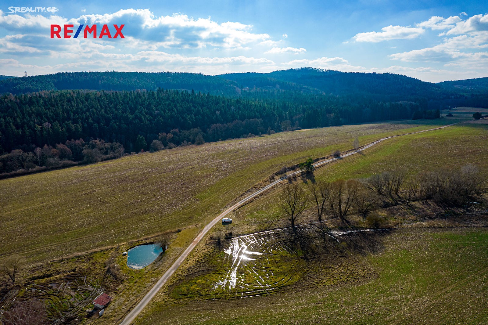 Prodej  louky 2 582 m², Drevníky, okres Příbram