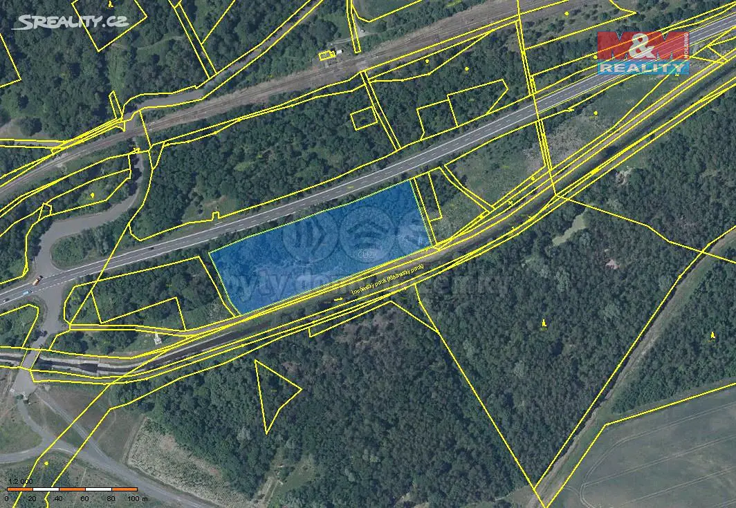Prodej  pozemku 8 734 m², Osek, okres Teplice