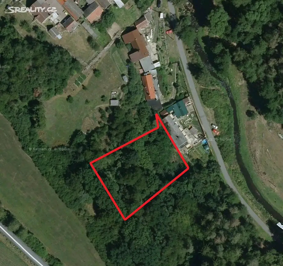Prodej  zahrady 39 m², Pavlíkov - Chlum, okres Rakovník