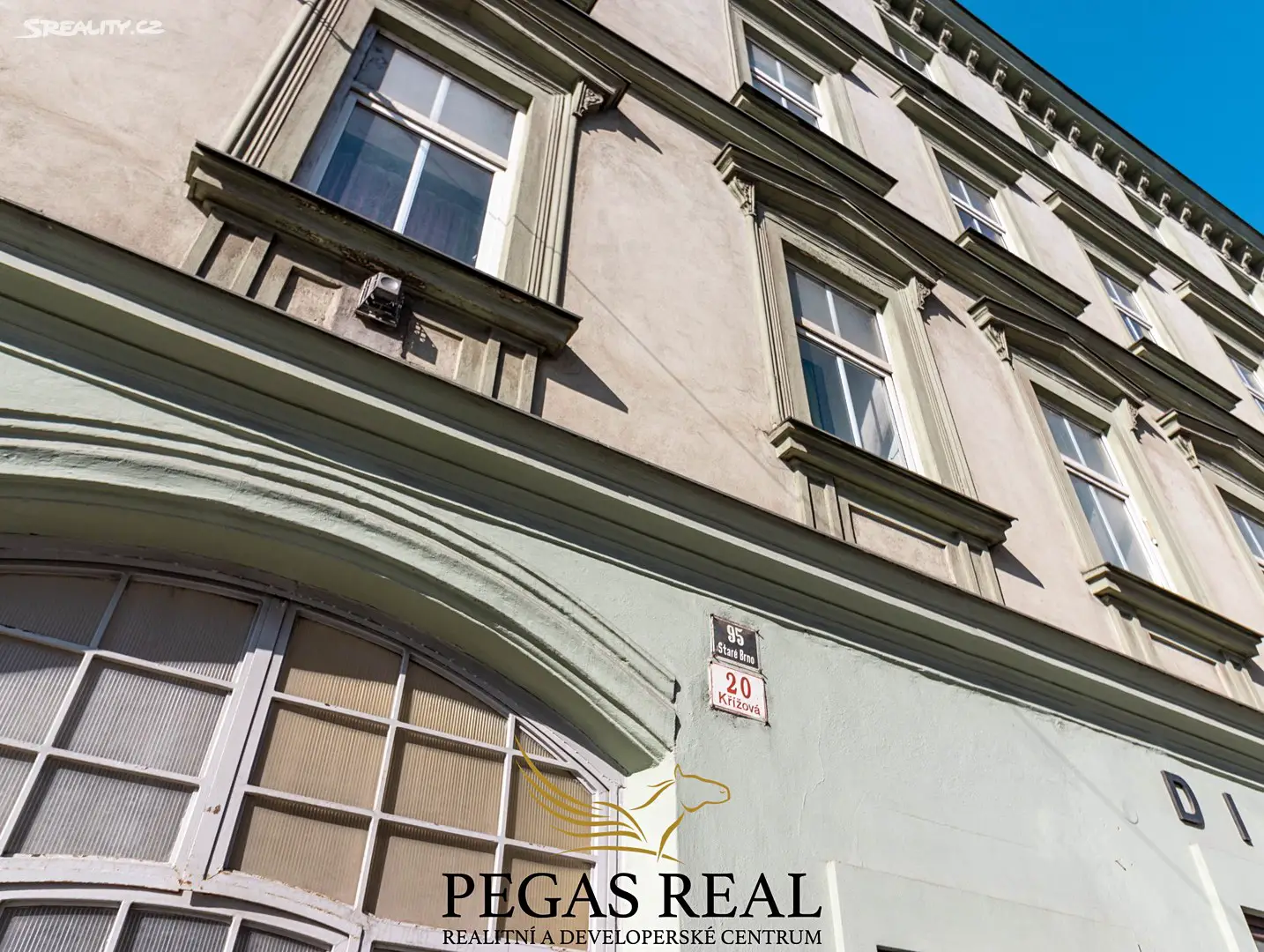Pronájem bytu 3+1 67 m², Křížová, Brno - Staré Brno