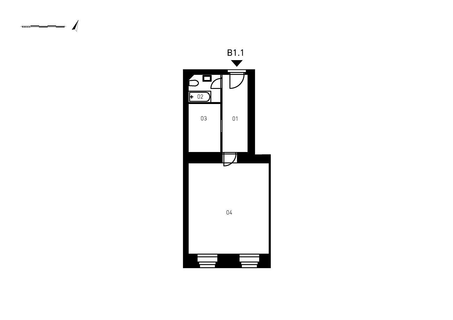 Prodej bytu 1+1 48 m², Veletržní, Praha 7 - Holešovice