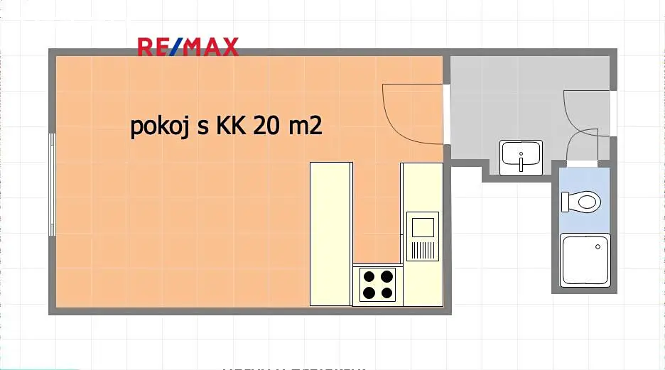 Pronájem bytu 1+kk 25 m², Koněvova, Praha 3 - Žižkov
