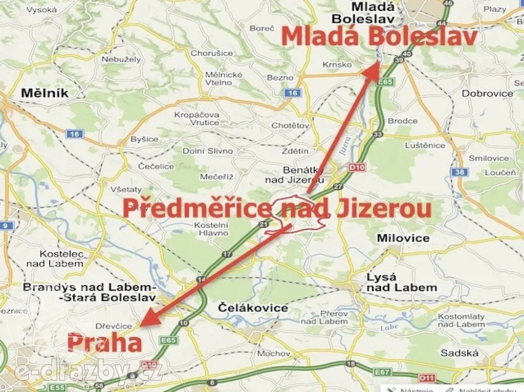 Předměřice nad Jizerou, okres Mladá Boleslav