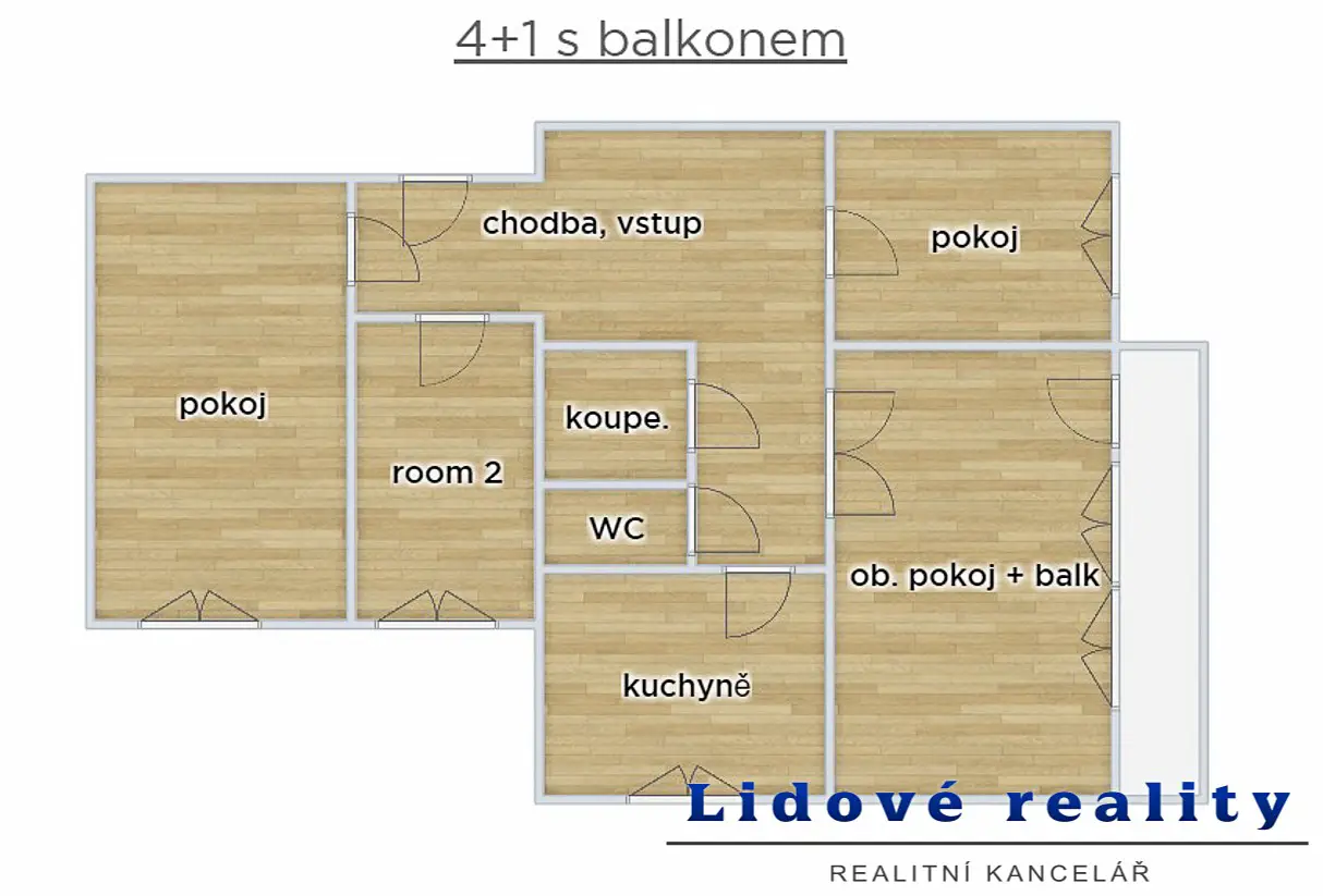 Prodej bytu 4+1 92 m², Lískovecká, Frýdek-Místek - Frýdek