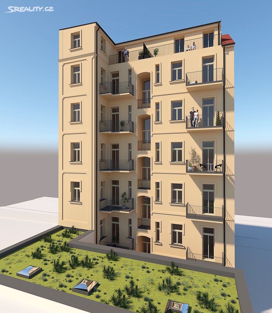 Prodej bytu atypické 143 m² (Podkrovní), Pernerova, Praha 8 - Karlín