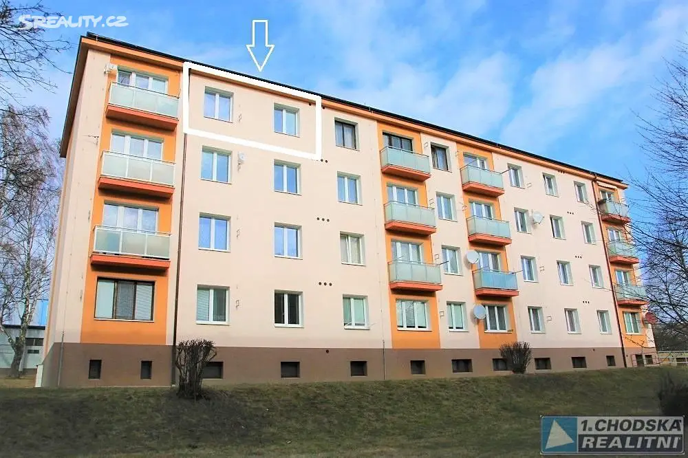 Prodej bytu 1+1 36 m², Kosmonautů, Domažlice - Hořejší Předměstí