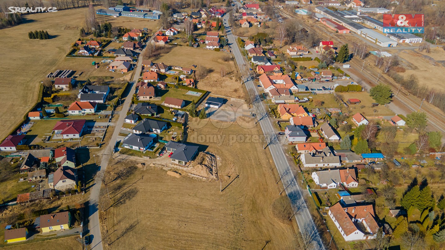 Prodej  stavebního pozemku 2 398 m², Suchdol nad Lužnicí, okres Jindřichův Hradec