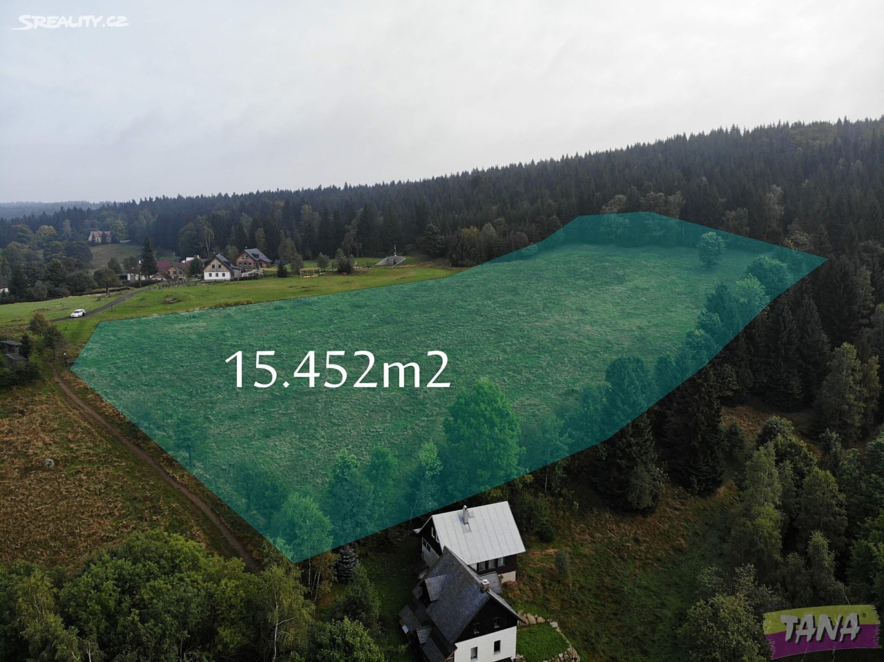 Prodej  pozemku 15 452 m², Bedřichov, okres Jablonec nad Nisou
