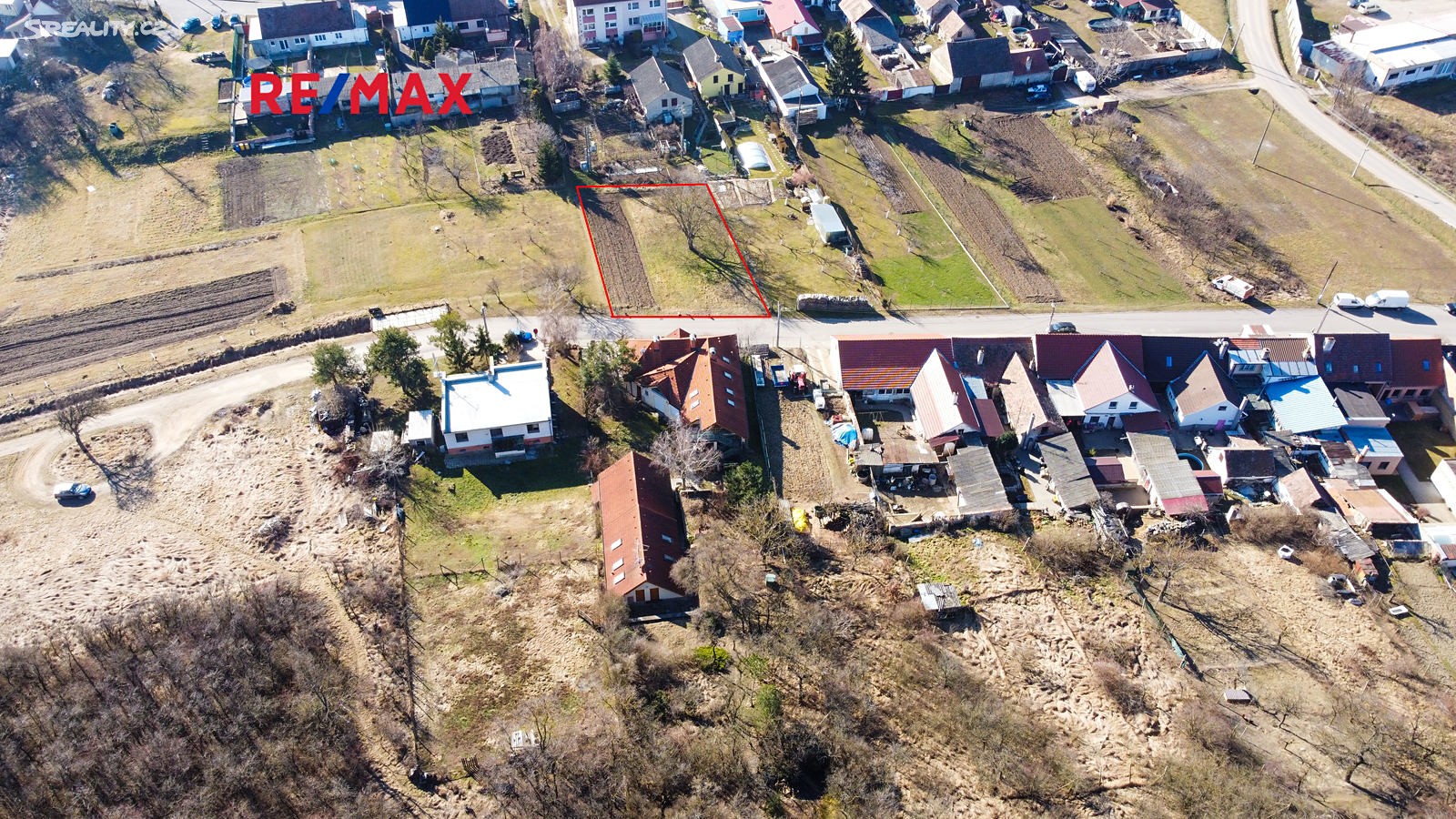 Prodej  stavebního pozemku 733 m², Oleksovice, okres Znojmo
