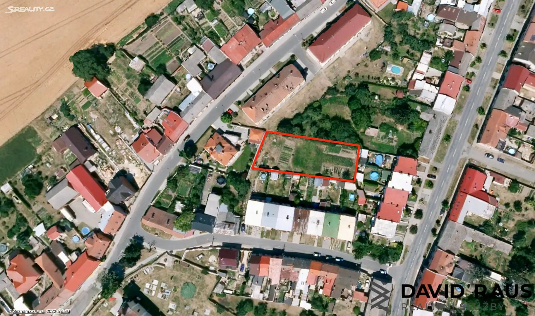 Prodej  stavebního pozemku 1 080 m², Tovačov, okres Přerov