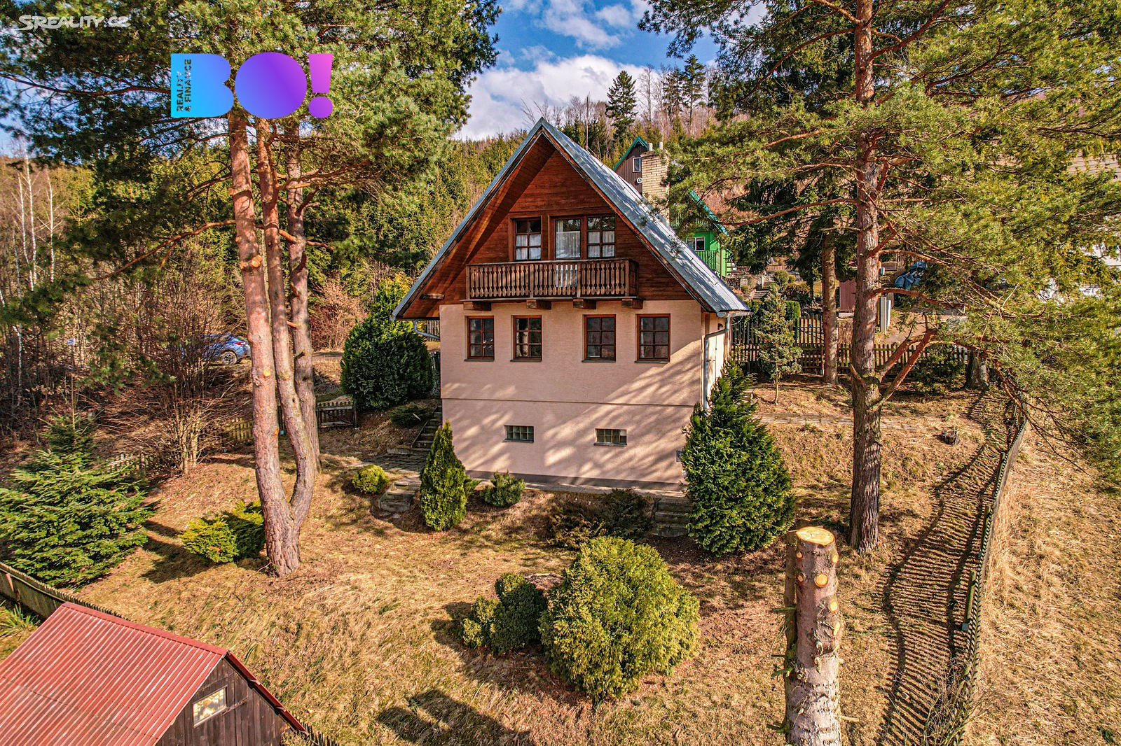 Prodej  chaty 85 m², pozemek 391 m², Bystřička, okres Vsetín