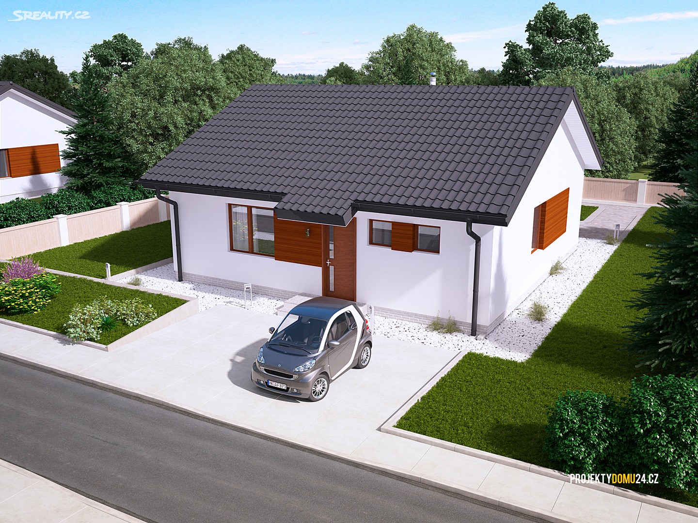 Prodej  projektu na klíč 84 m², pozemek 1 791 m², Bělčice, okres Strakonice