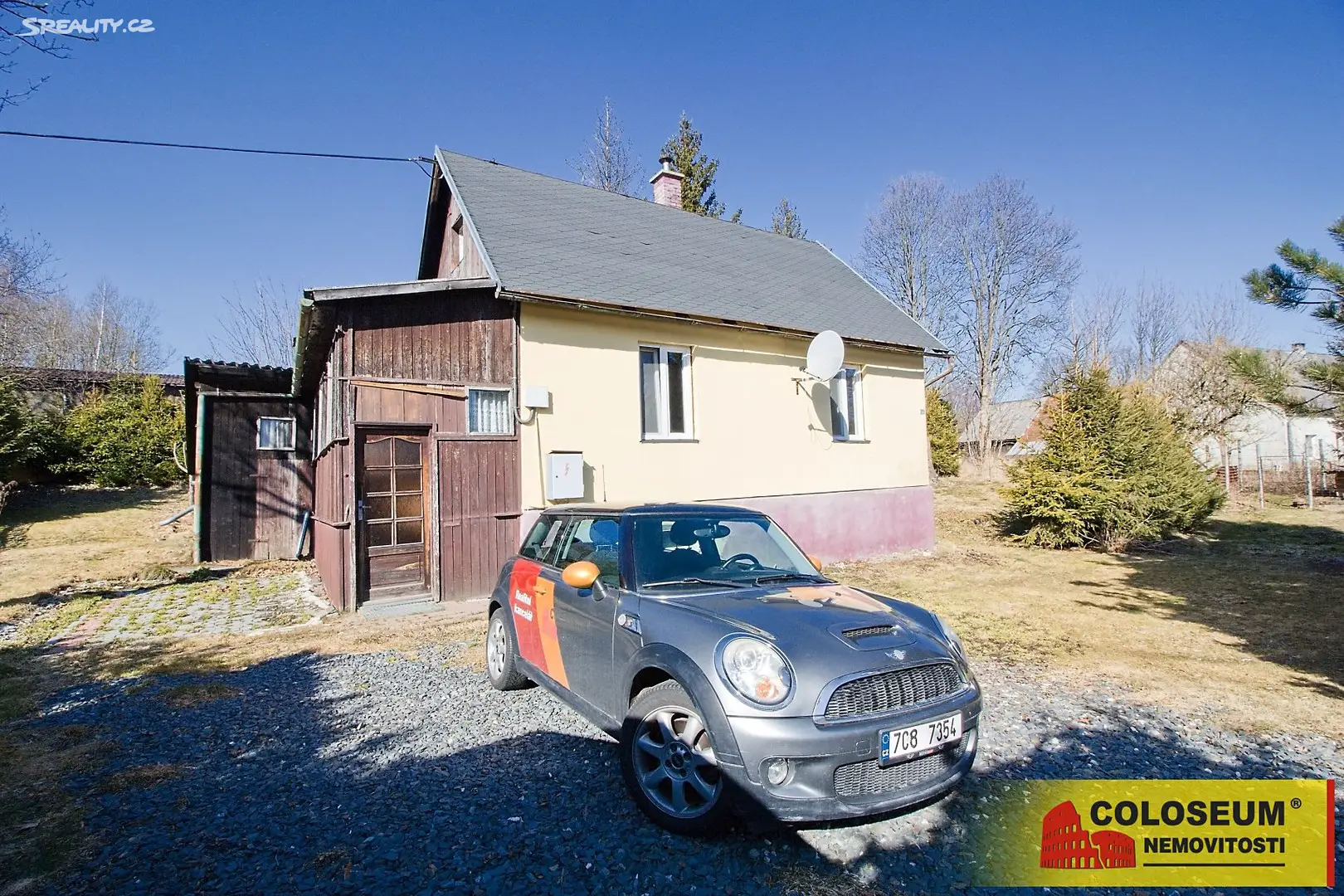 Prodej  rodinného domu 61 m², pozemek 915 m², Lomnice, okres Bruntál