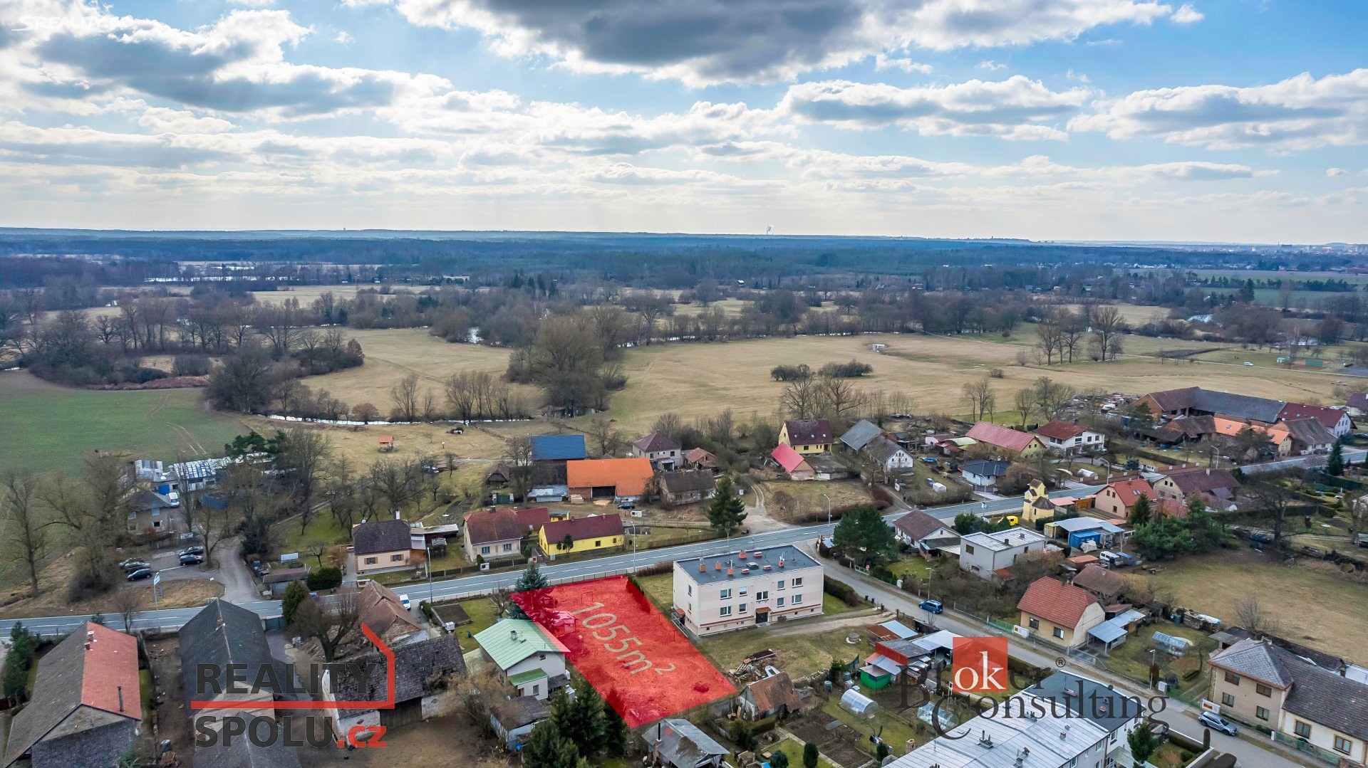 Prodej  stavebního pozemku 1 055 m², K Zastávce, Blešno