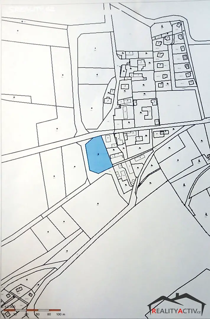 Prodej  stavebního pozemku 2 208 m², Liběchov - Ješovice, okres Mělník